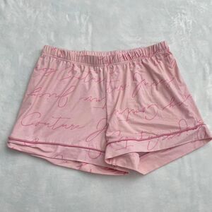 Juicy Couture Y2K Sleep Shorts Women's M Y2K Pajamas Pinterest Cozy Mini 2000s